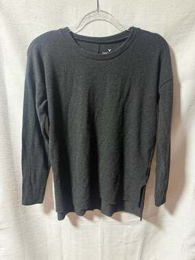 American Eagle Soft & Sexy Plush Crewneck Long Sleeve Pullover